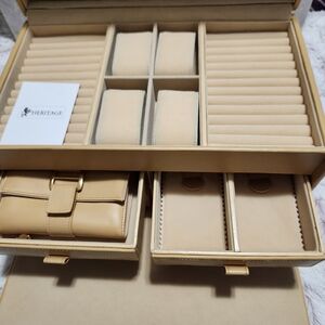 Heritage Beige Jewelry Box